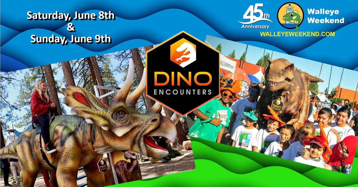 Dino Encounters at Walleye Weekend