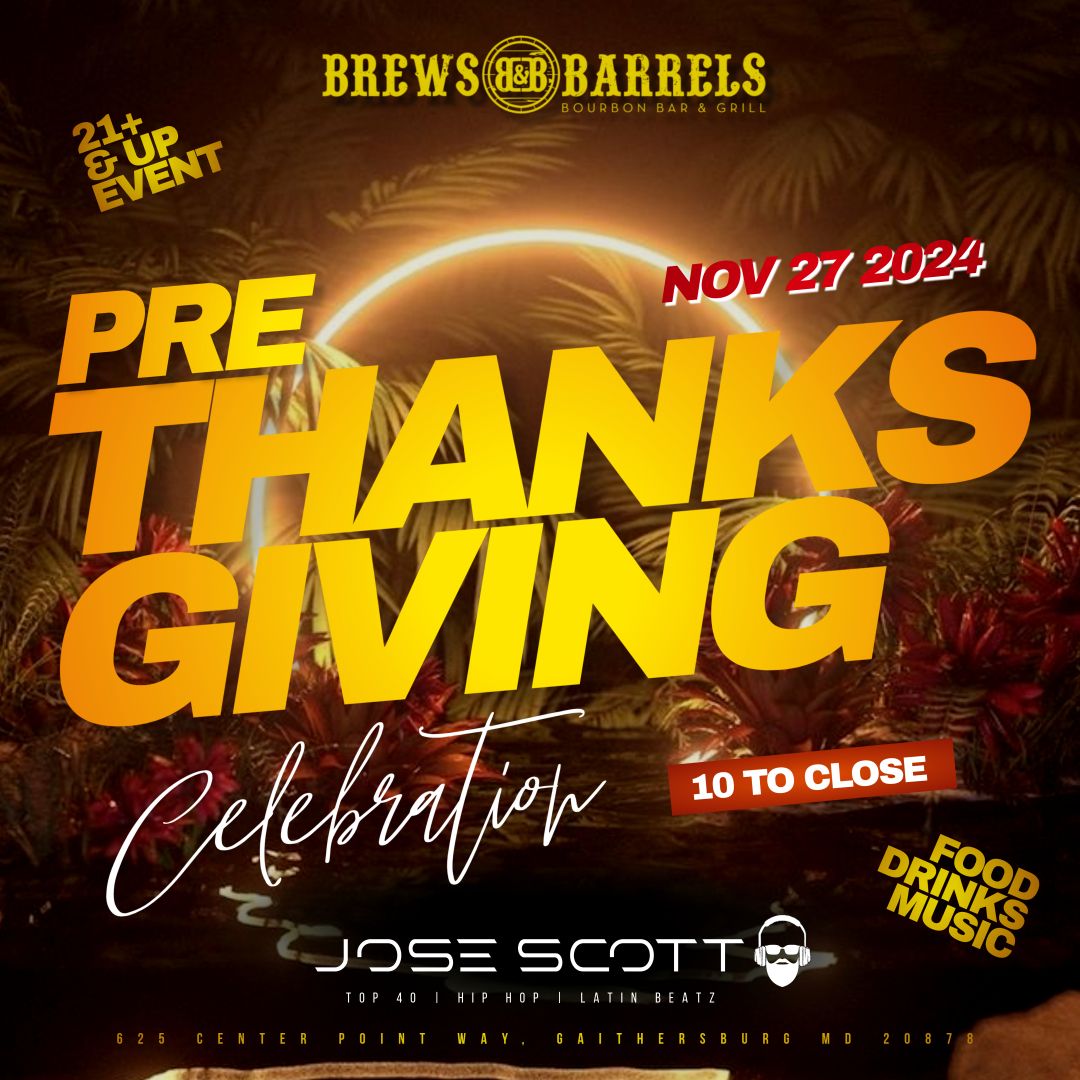 Pre Thanksgiving Celebration at Brews!