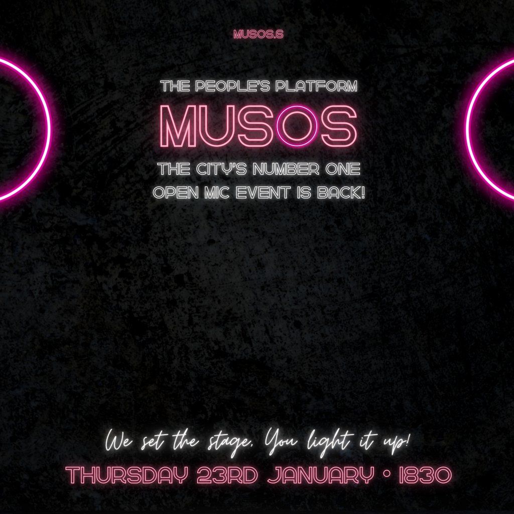 MUSOS: Open Mic Event