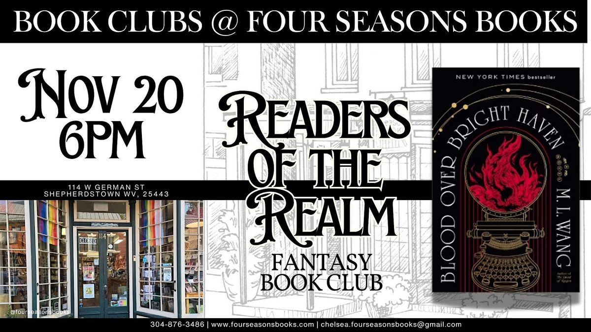 Readers of the Realm | Blood over Bright Haven by ML Wong