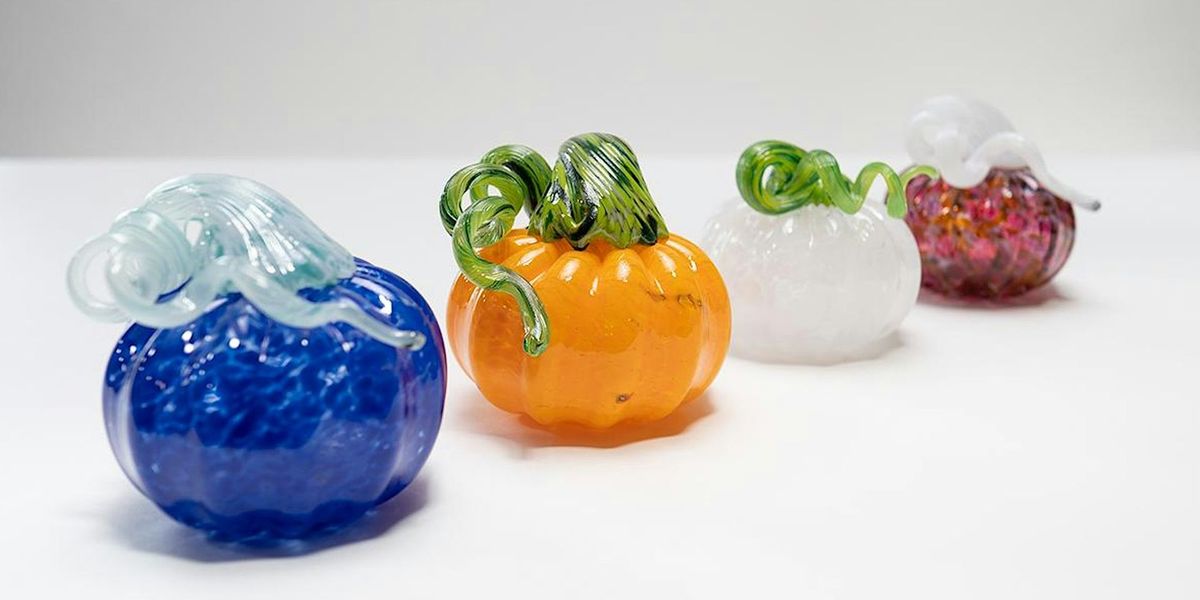 Create Your Own Blown Glass Pumpkin!