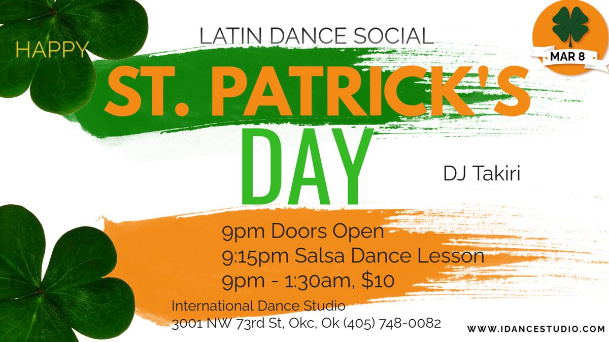 St Patricks @ IDance Social!