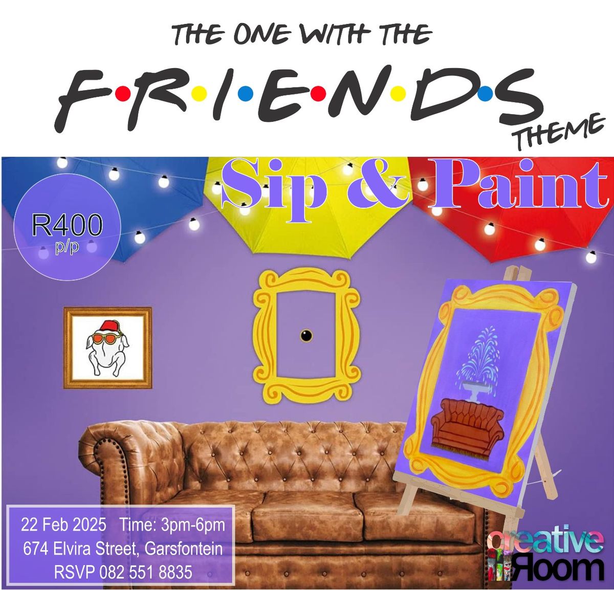 "The one with the.... FRIENDS theme"