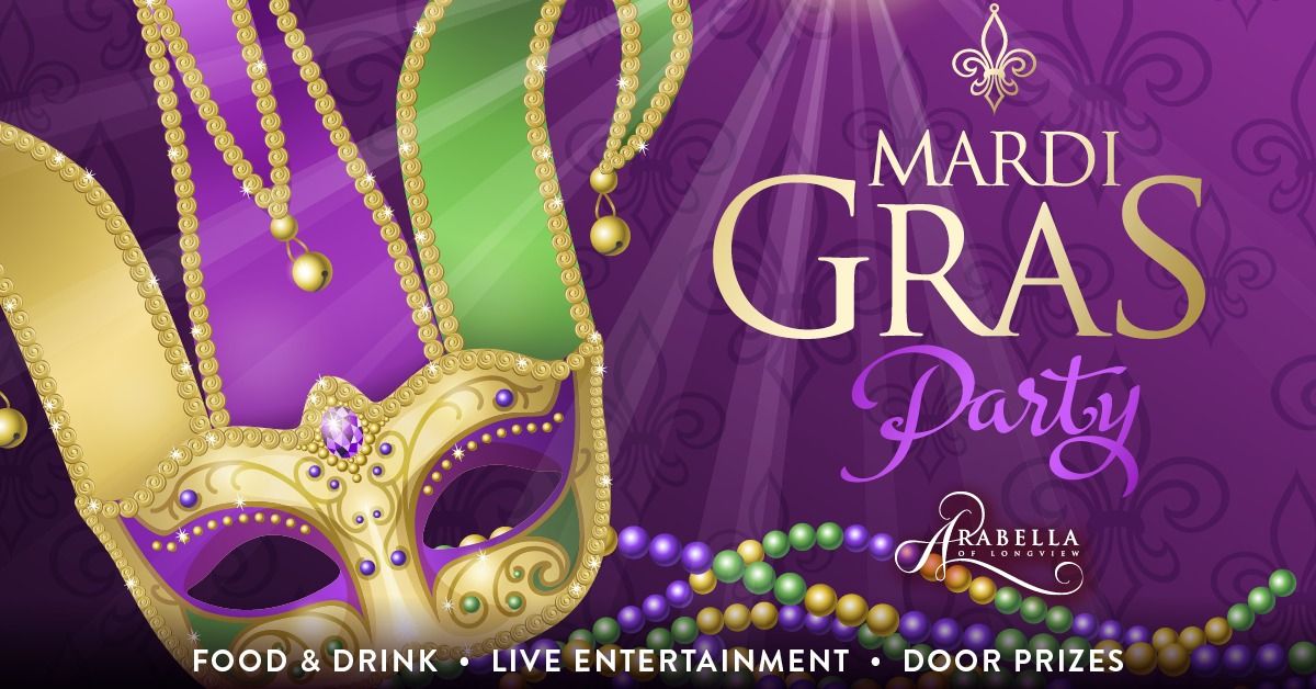 Mardi Gras Party at Arabella of Longview