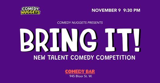 Bring It! New Talent Comedy Competition