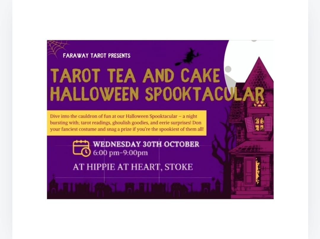 Tea Cake and Tarot Spooktacular