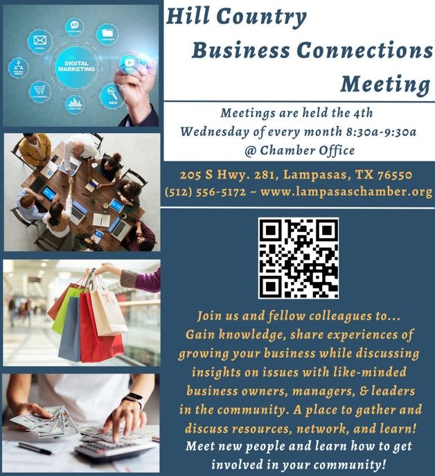 Hill Country Business Connections Meeting