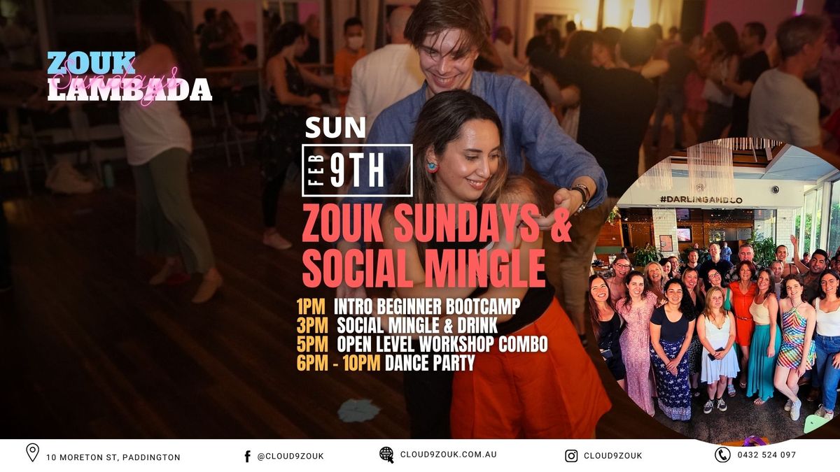 Zouk Sundays & Social Mingle | 9th Feb 2025 \ud83d\udc83\ud83d\udd7a