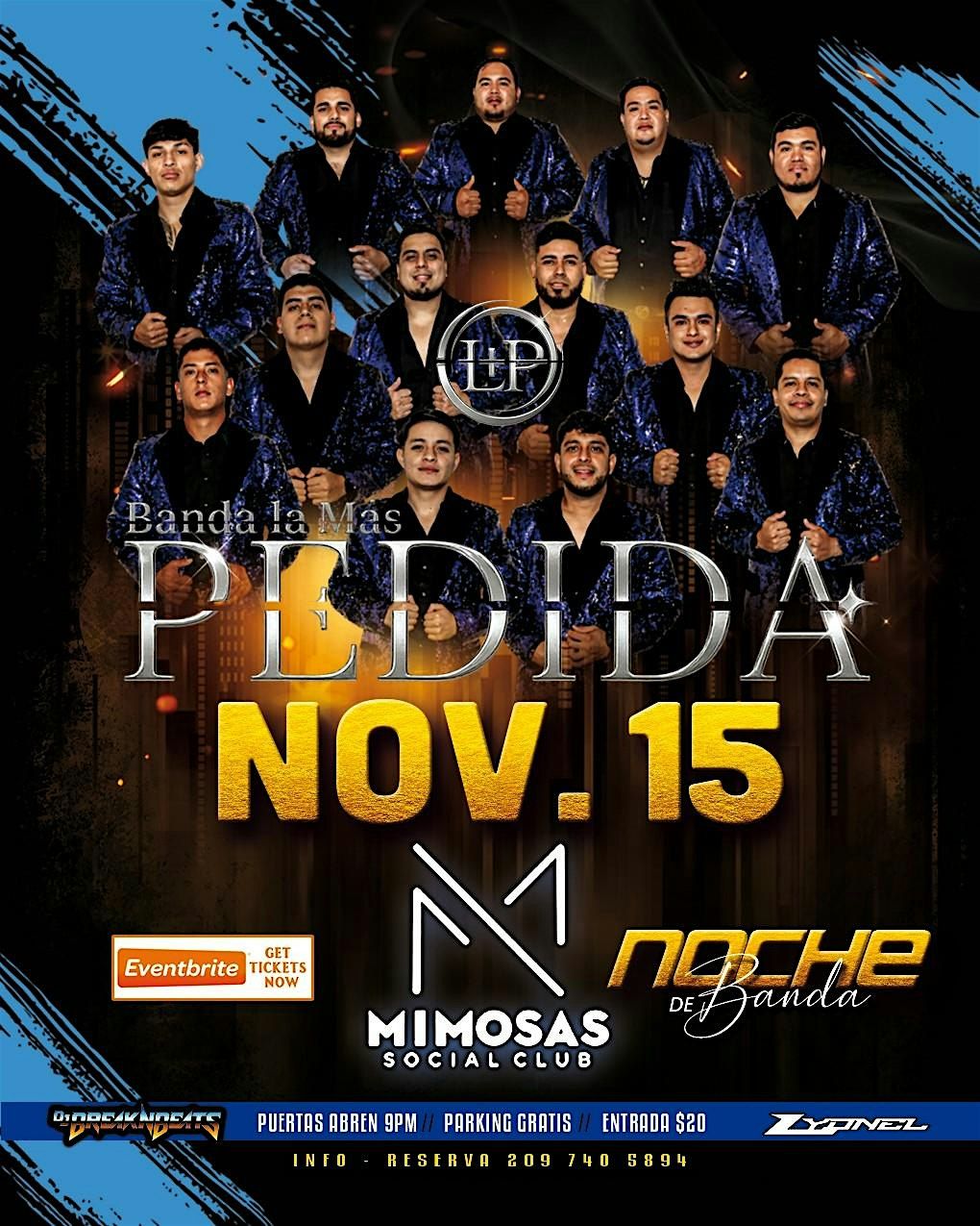 Banda La Mas Pedida Mimosas Social Club