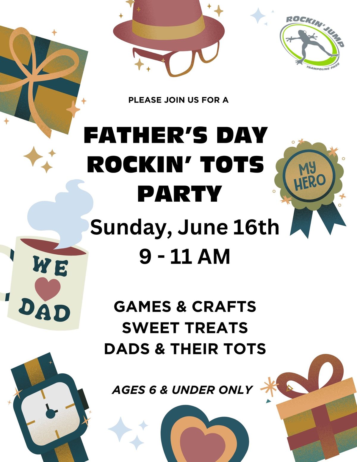 Father's Day Rockin' Tots Party