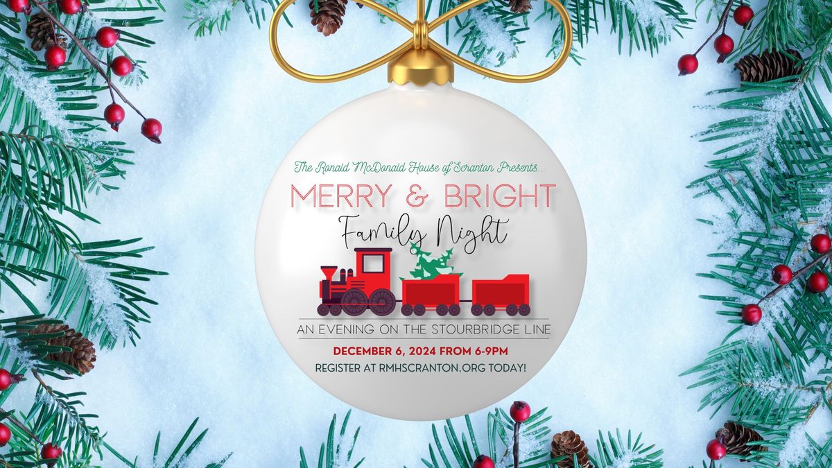 3rd Annual Merry & Bright Family Night - An evening on the Stourbridge Line