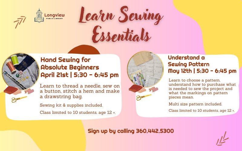 Learn Sewing Essentials