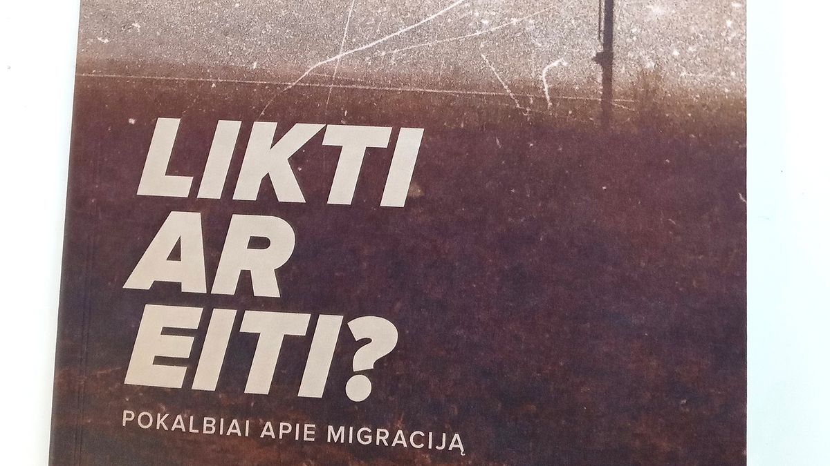 Doc. dr. R. \u010ci\u010delio naujausios knygos \u201eLikti ar eiti? Pokalbiai apie migracij\u0105\u201c pristatymas