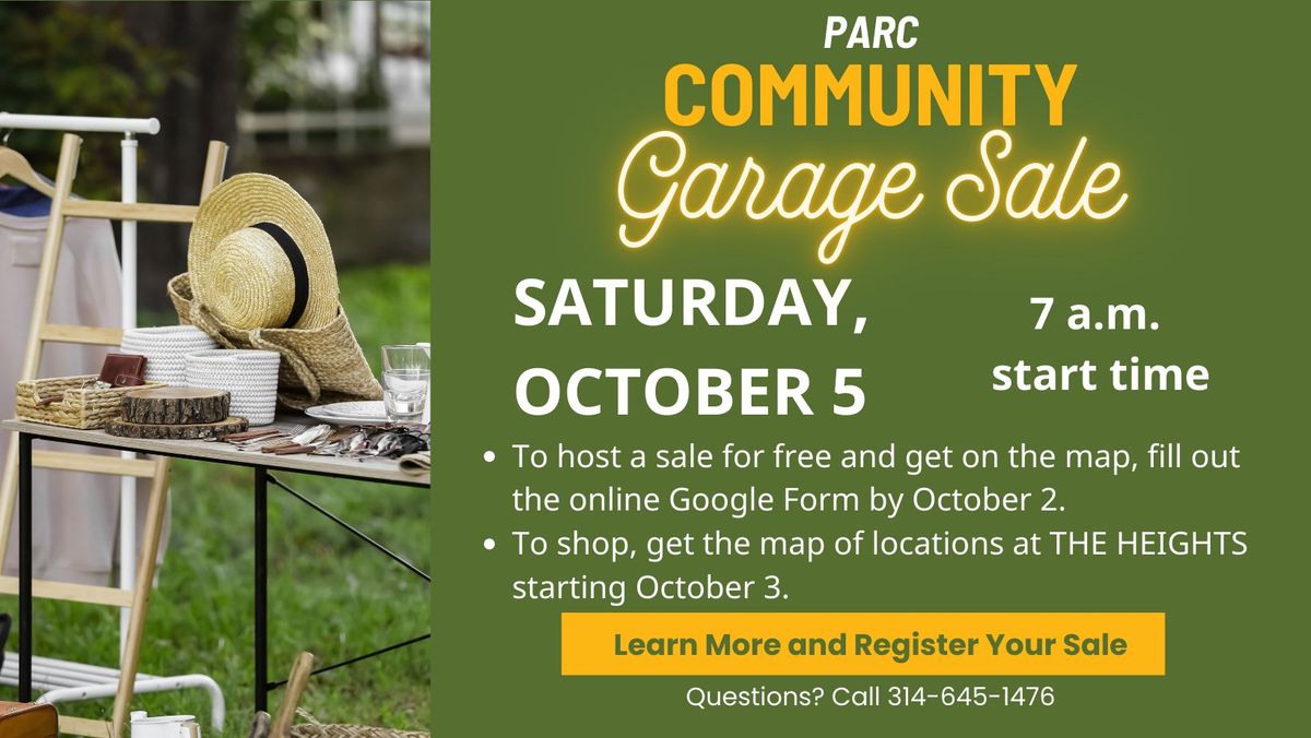 Community Garage Sale