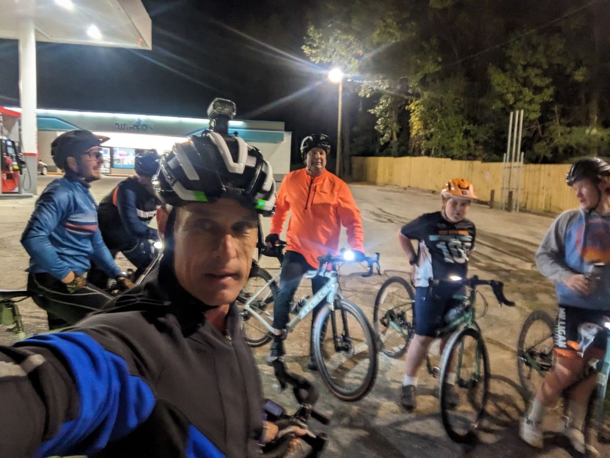 Pre Thanksgiving feast "Empty the tank" ride