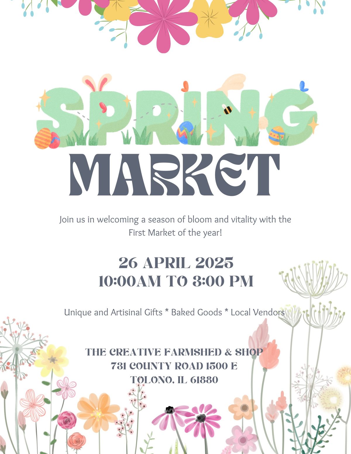 The Creative Farmshed & Shop Spring Market