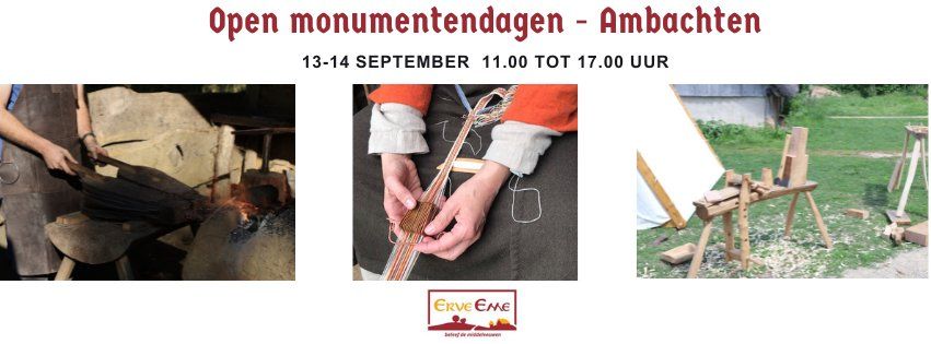 Open monumentendagen - Ambachten