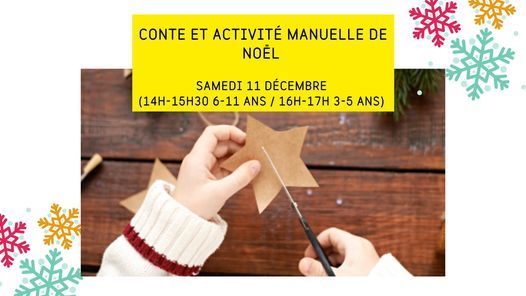 Conte et activit\u00e9 manuelle de No\u00ebl (3-5 ans et 6-11 ans)