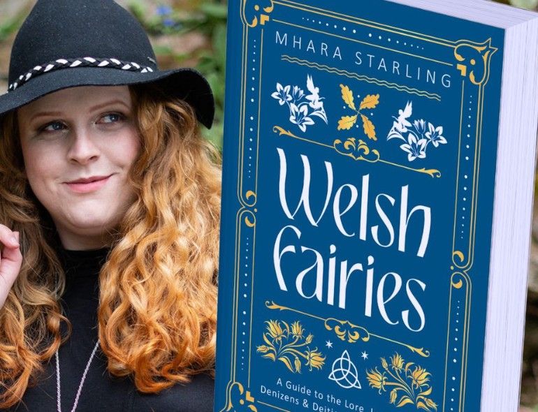 Lansiad Llyfr Mhara Starling Book Launch Welsh Fairies: A Guide