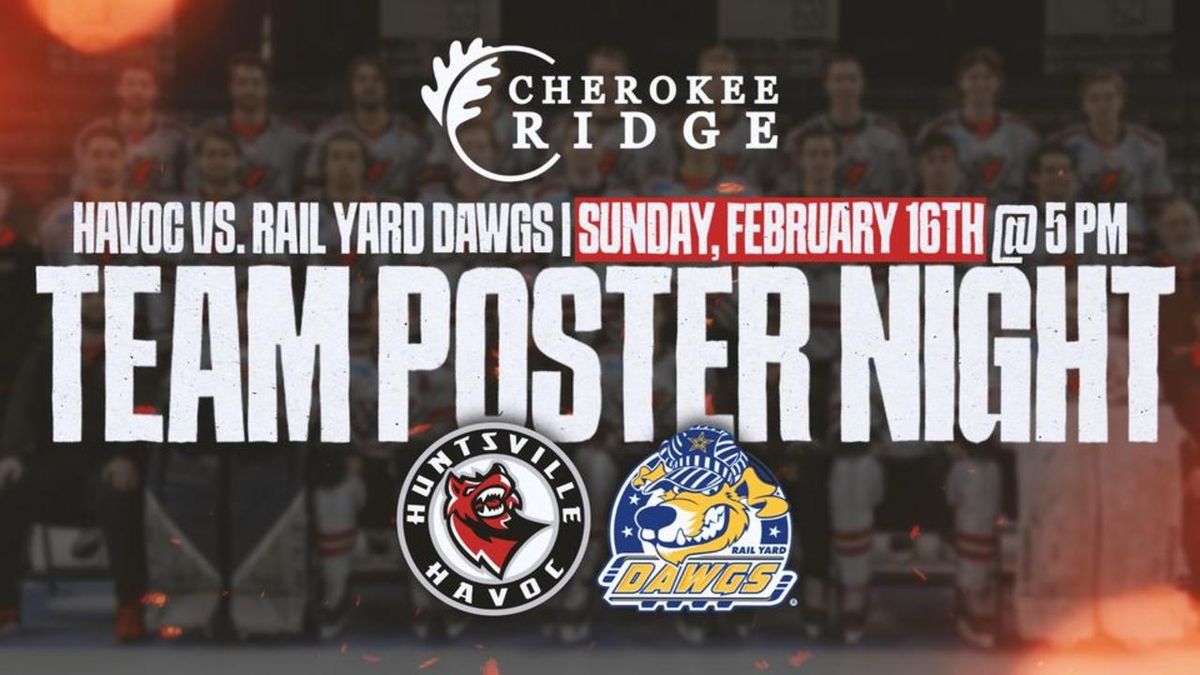 Roanoke Rail Yard Dawgs at Huntsville Havoc