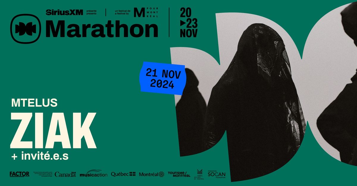 MARATHON : Ziak + invit\u00e9.e.s