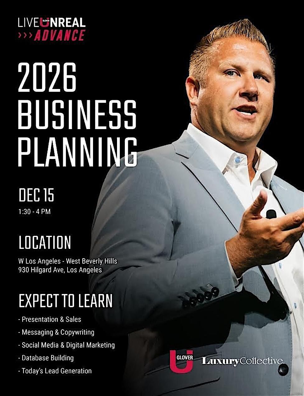 Business Planning Event Carpool