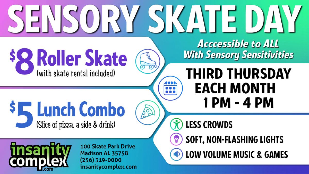 Sensory Skate Day 