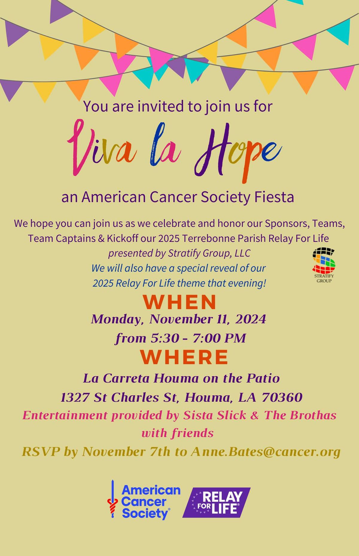 Viva la Hope, an American Cancer Society Fiesta 