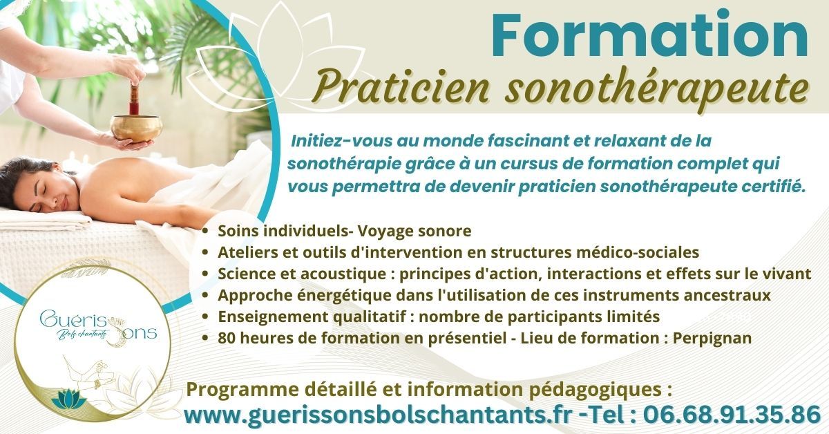 Formation sonoth\u00e9rapie