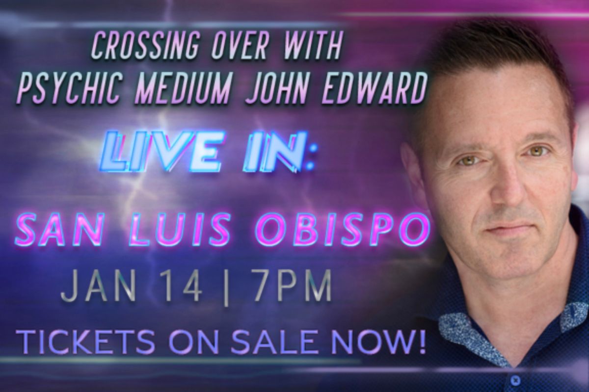 Crossing Over with Psychic Medium John Edward - San Luis Obispo, CA