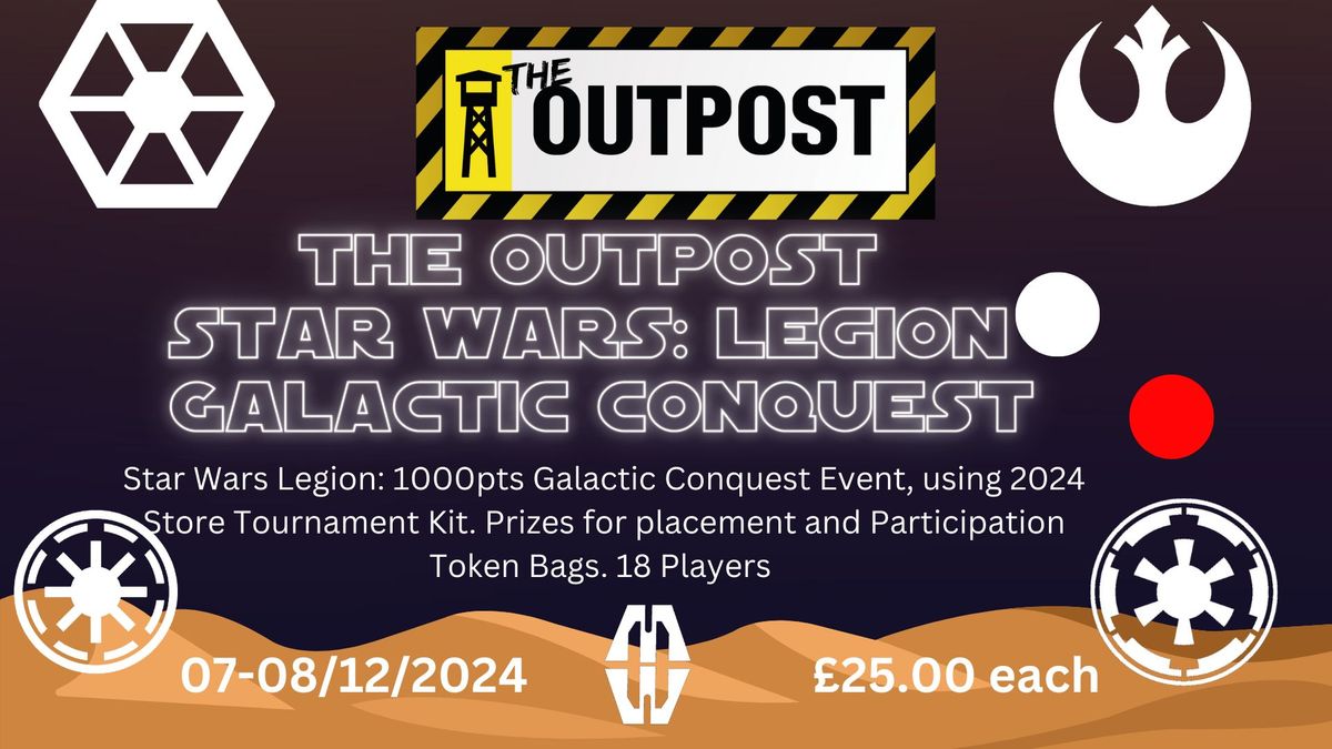 Star Wars Legion Galactic Conquest