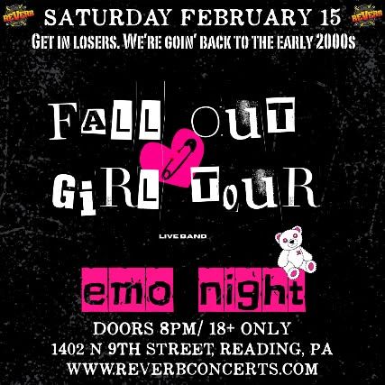 Fall Out Girl - EMO NIGHT