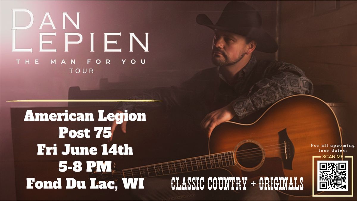 Dan Lepien (Acoustic) Live at American Legion Post 75 - Fond Du Lac, WI
