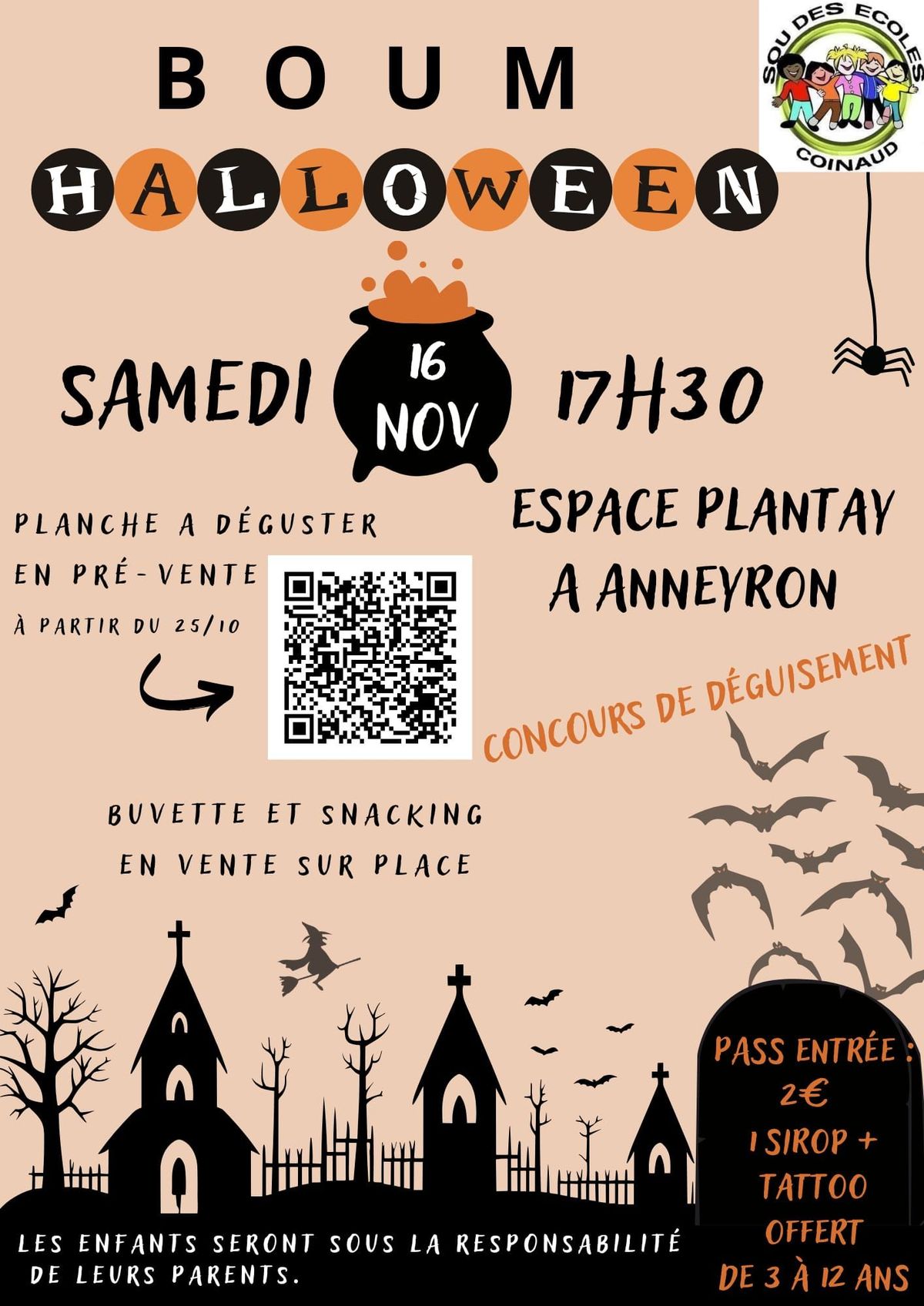 Boum d'halloween 