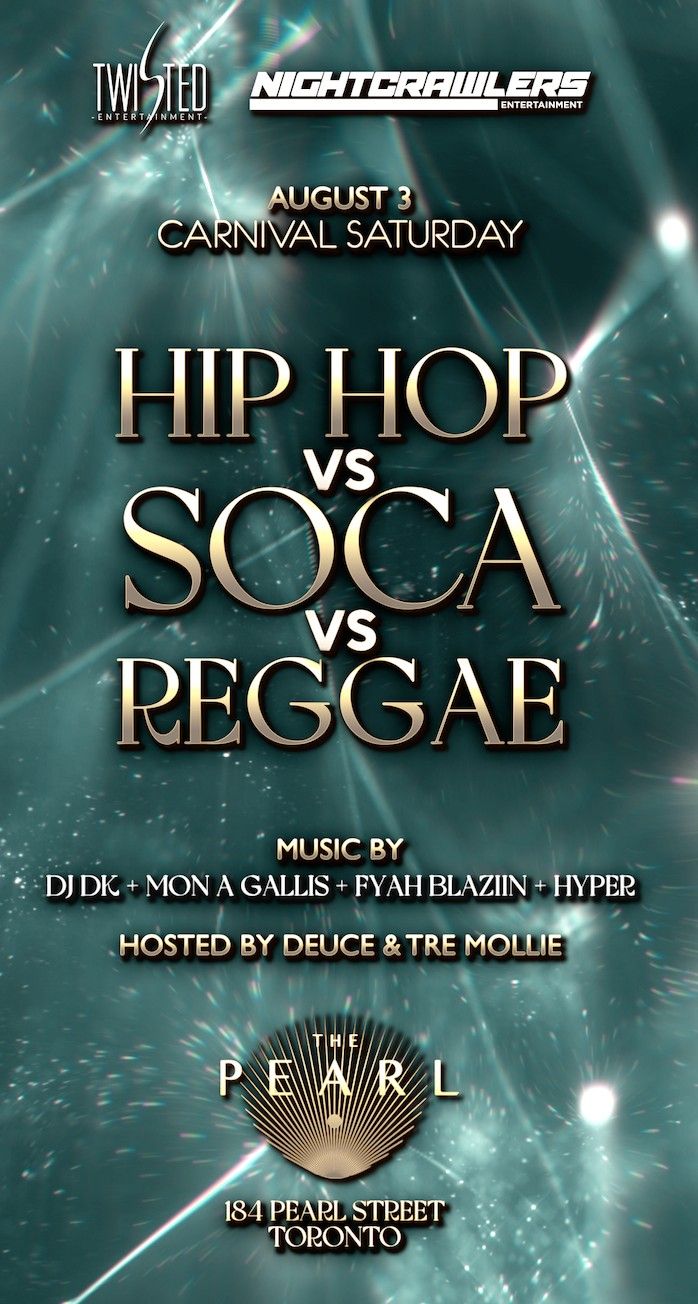 Hip Hop Vs Soca Vs Reggae | Caribana Saturday | Aug 3rd 2024