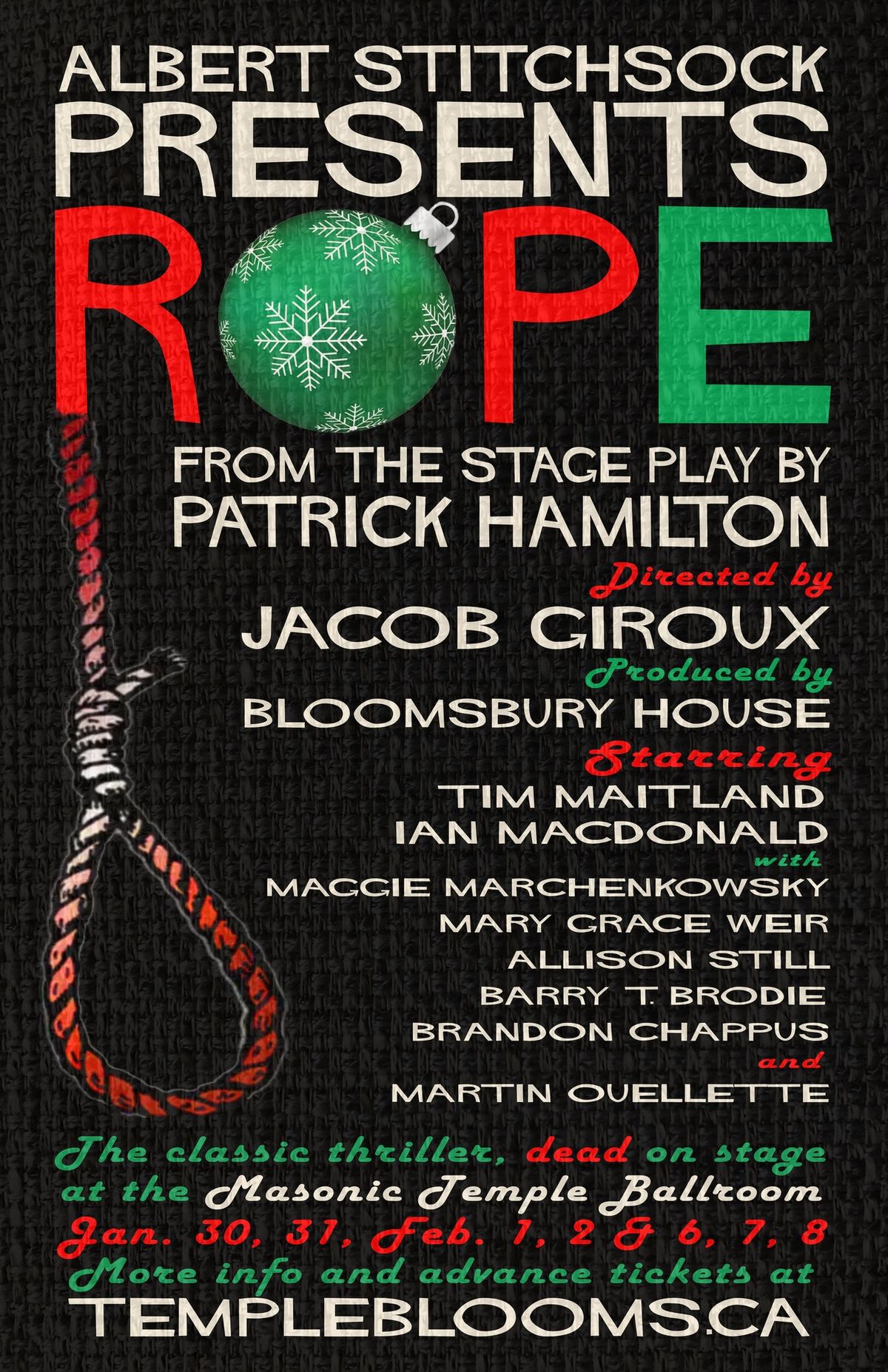 ROPE at the Masonic Temple Ballroom