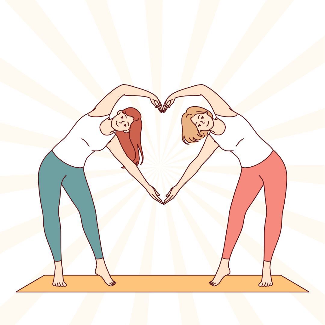 Valentine\u2019s Day Partner Yoga