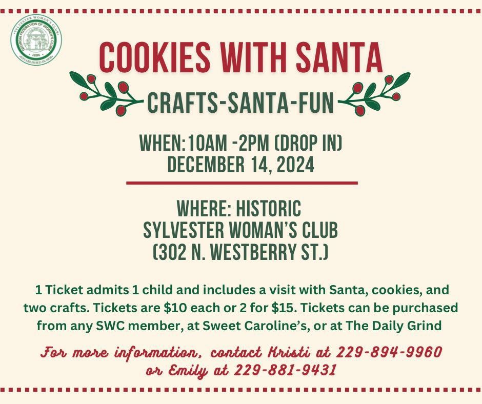 Cookies with Santa