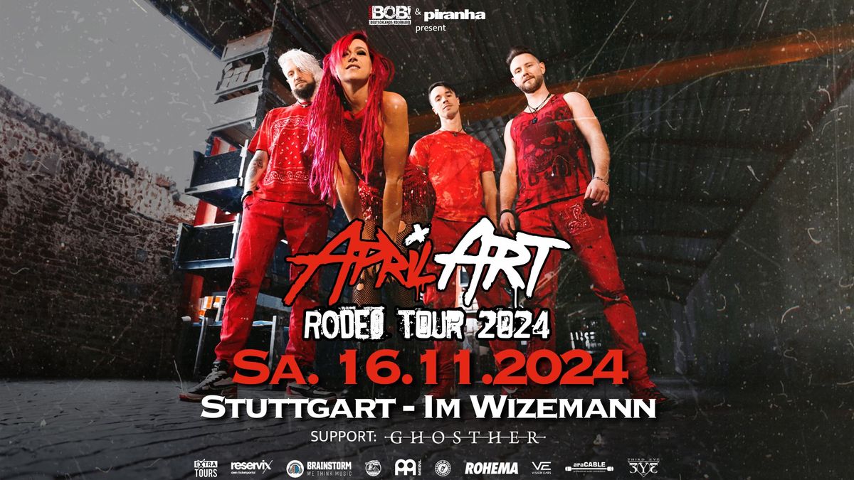 April Art \/ Stuttgart \/ RODEO-TOUR 2024