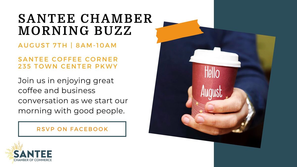 Santee Chamber August Morning Buzz