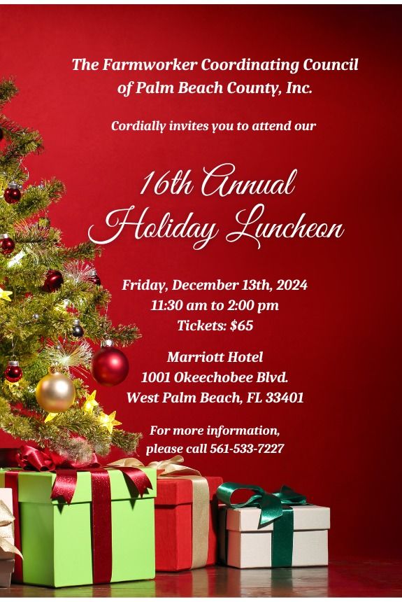 16th Annual Holiday Luncheon