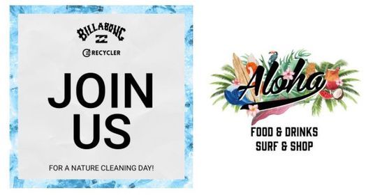BILLABONG Nature Cleaning Day @ Aloha Surf!