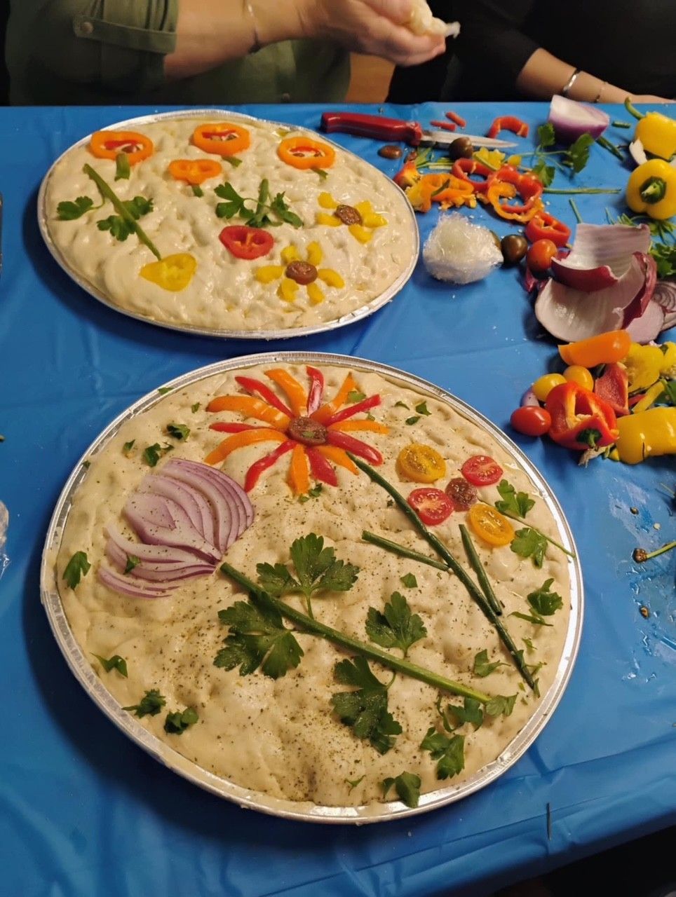 Bread Basics - Decorated Focaccia 