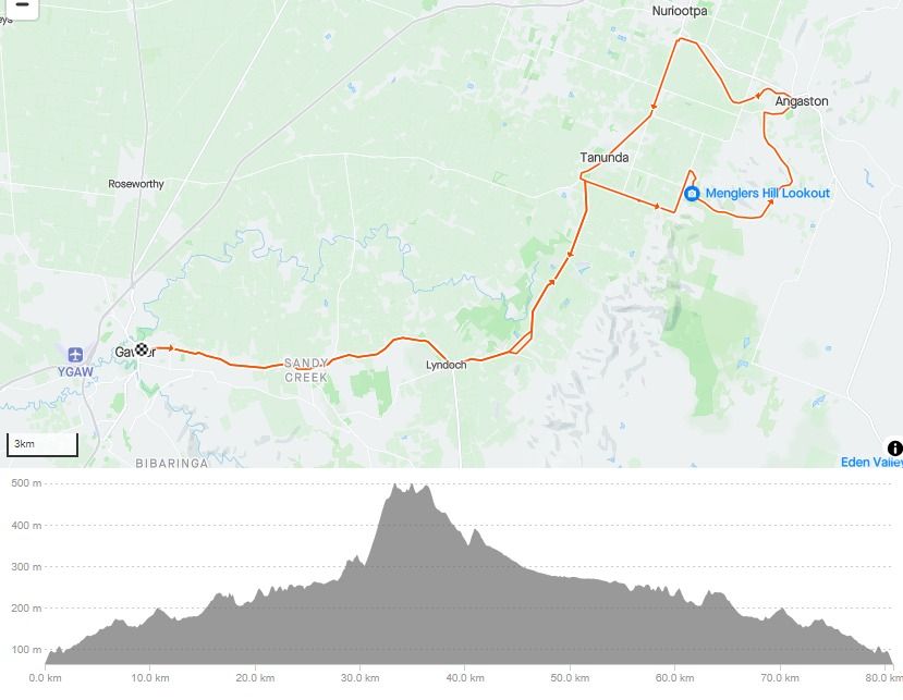 ROUTE 85-B LYNDOCH, BETHANY RD, MENGLERS, ANGASTON, GAWLER