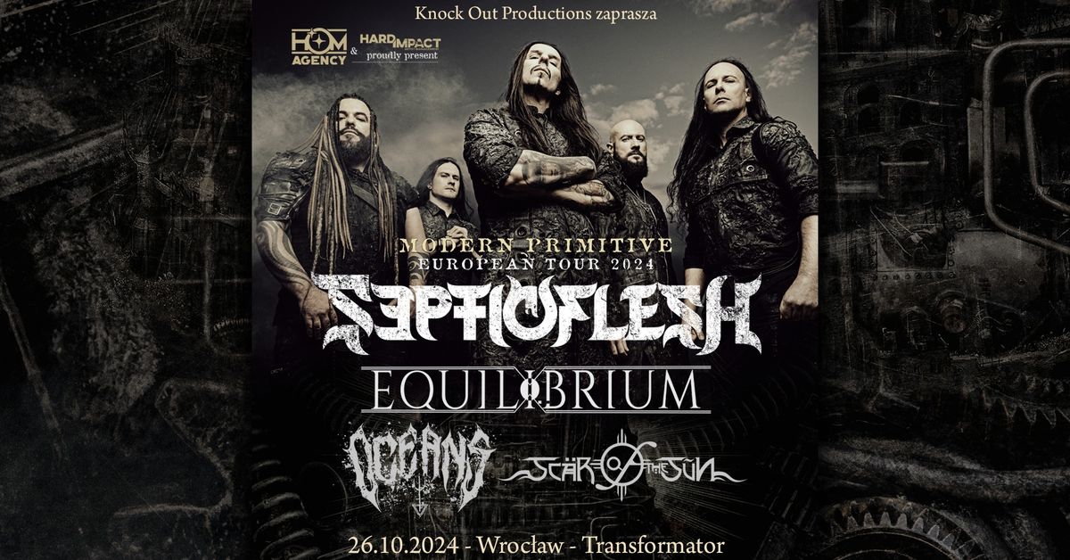 Septicflesh + Equilibrium, Oceans, Scar Of The Sun \/ 26 X 2024 \/ Wroc\u0142aw