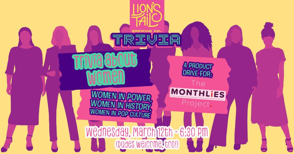 Lion's Tail Trivia - Trivia About Women!