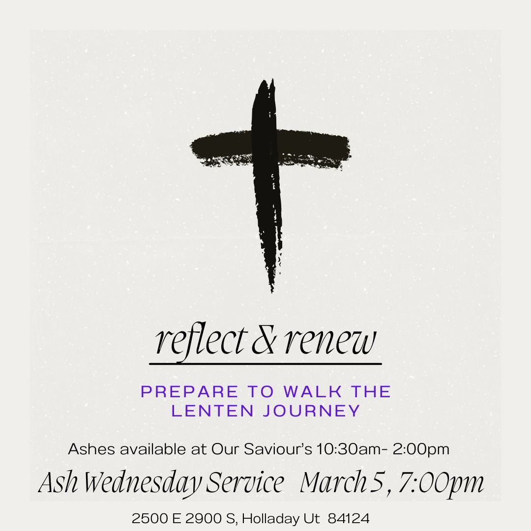 Ash Wednesday Service