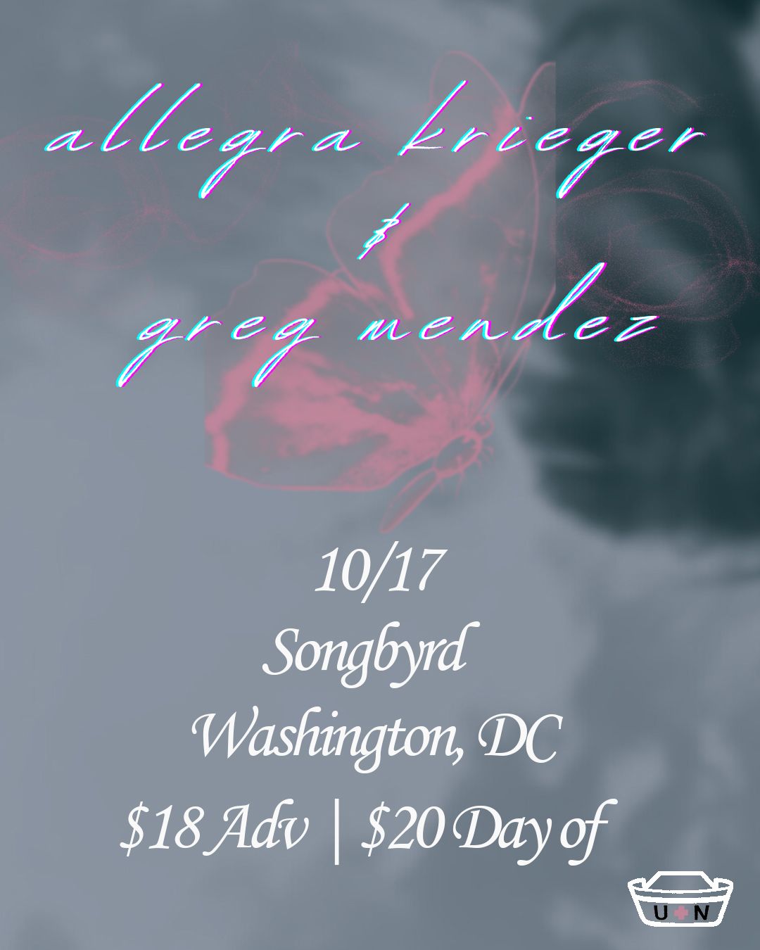 Allegra Krieger & Greg Mendez w\/ Amelia Cry Til I Die at Songbyrd DC