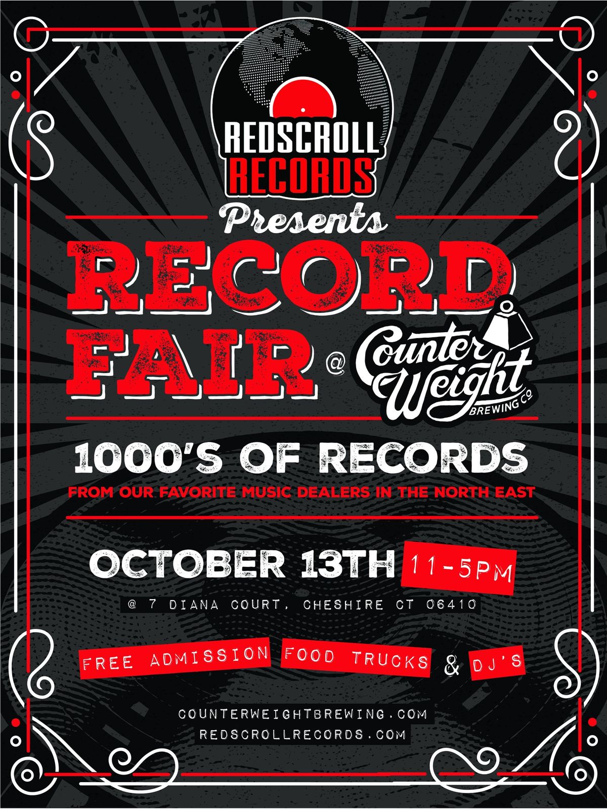 Record Fair at Counter Weight Brewing Co. 2024