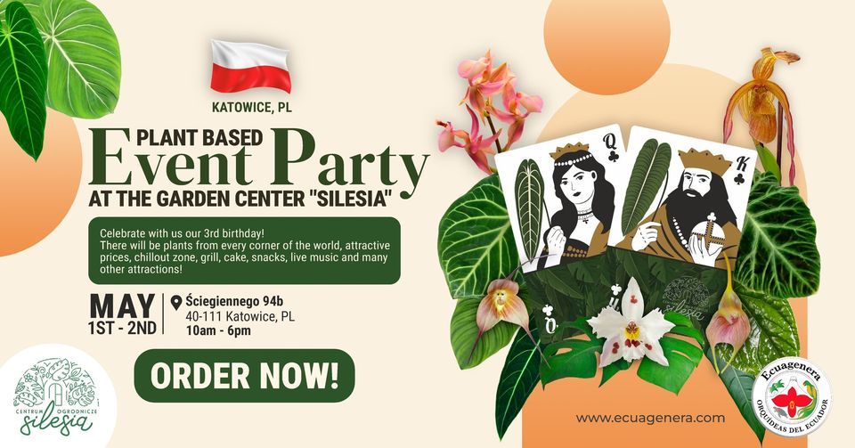 Plant Based Event Party at the Garden Center "SILESIA"